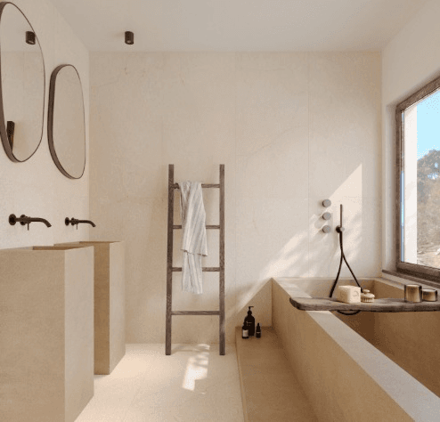 Recycled Terrazzo — Bathroom