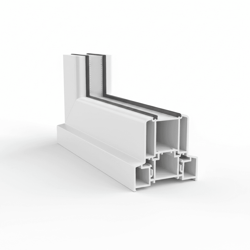 UPVC Window White