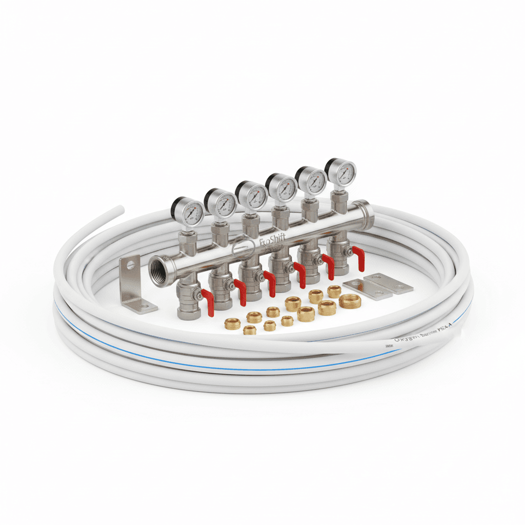 PEX-Pro Underfloor Heating Manifold Kit