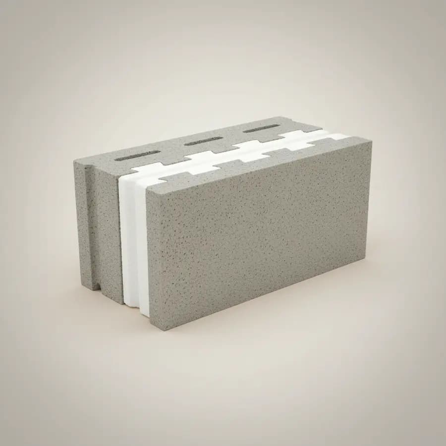 Insulated block